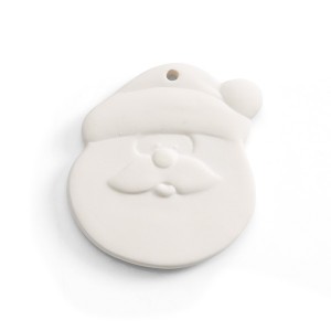 GAR 5118 Santa Flat Ornament